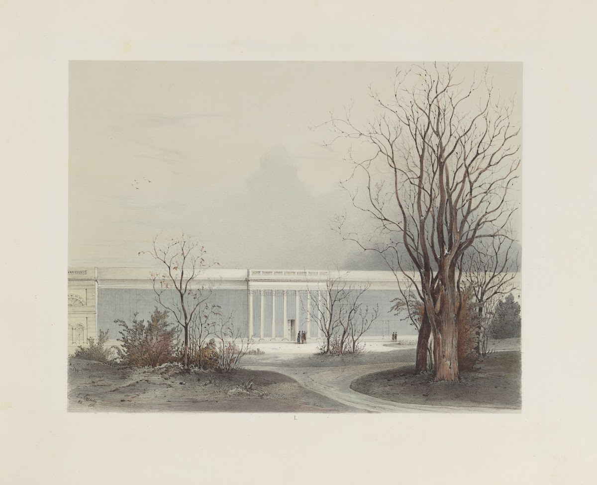 Der Wintergarten in der kaiserlichen königlichen Hofburg zu Wien Pl01 1852
