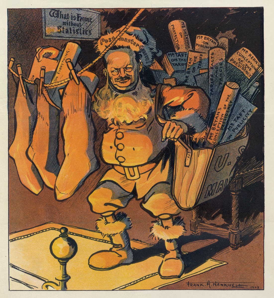 The campaign Santa Claus 1908