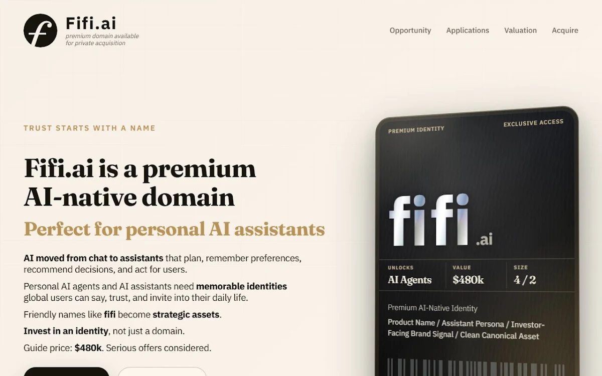 Captura de FiFi.ai