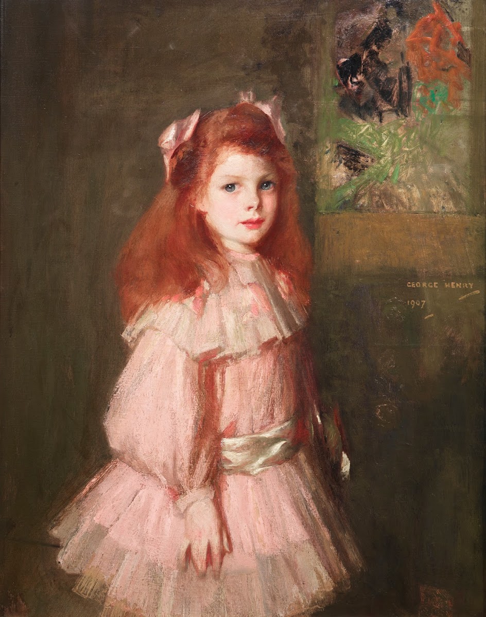 Girl in pink 1907