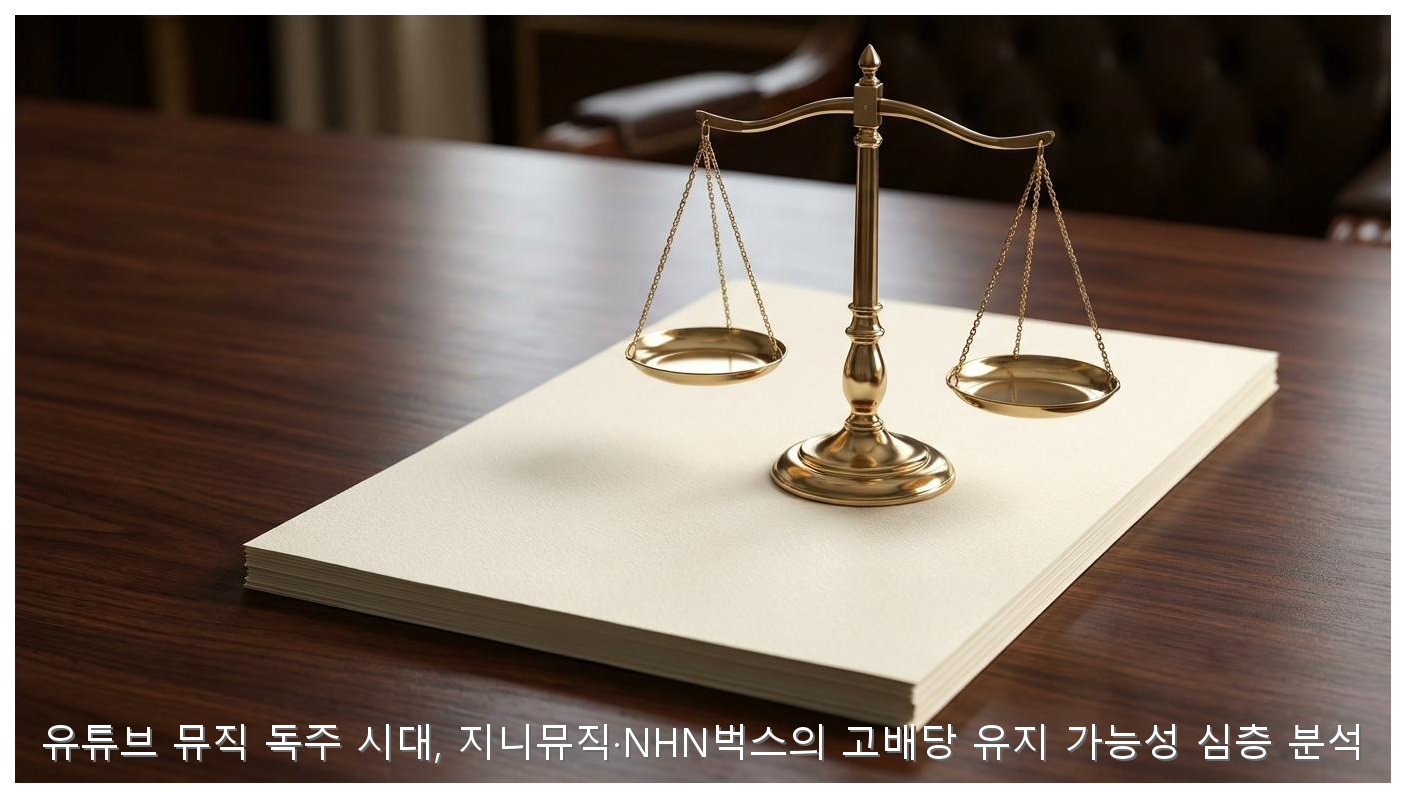 유튜브 뮤직 독주 시대, 지니뮤직·NHN벅스의 고배당 유지 가능성 심층 분석 핵심 안내 및 분석 인포그래픽 (6)