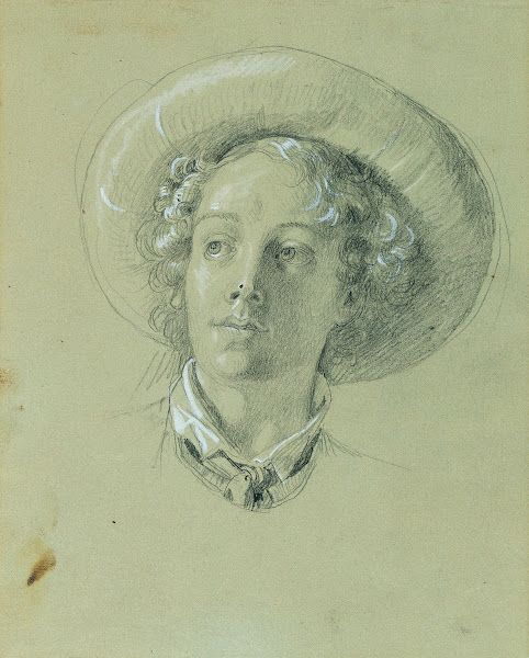 Studie zu Hermann und Dorothea im Weinberg before 1840