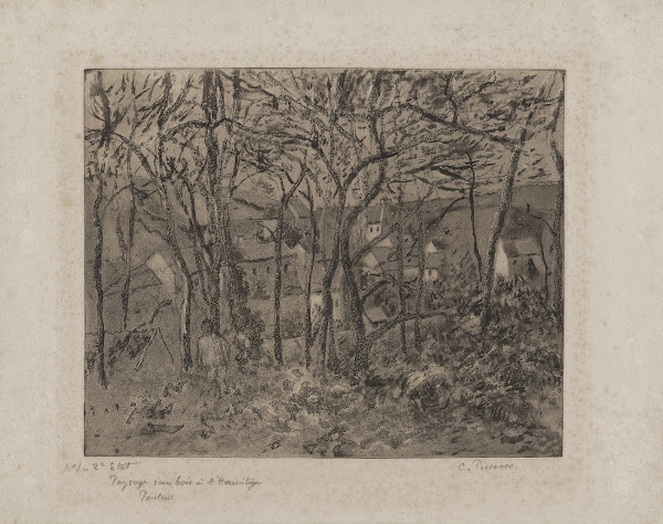 Wooded Landscape at the Hermitage 1879