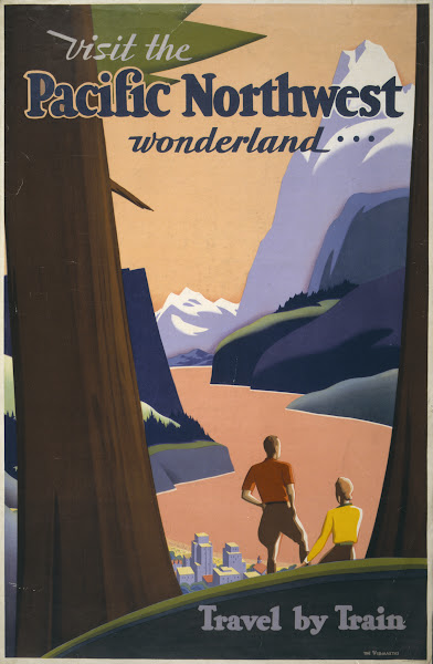 Visit The Pacific Northwest Wonderland Travel By Train 1925