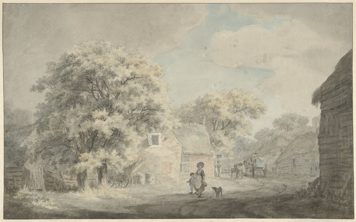 Boerenuitspanning te Overveen 1774   1808