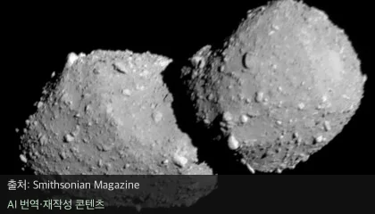 소행성 토리후네 - 땅콩 모양 소행성 토리후네, 두 암석이 붙어 만들어진 비밀