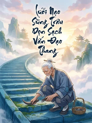 Bìa truyện Lưỡi Nạo Sừng Trâu Dọn Sạch Vấn Đạo Thang