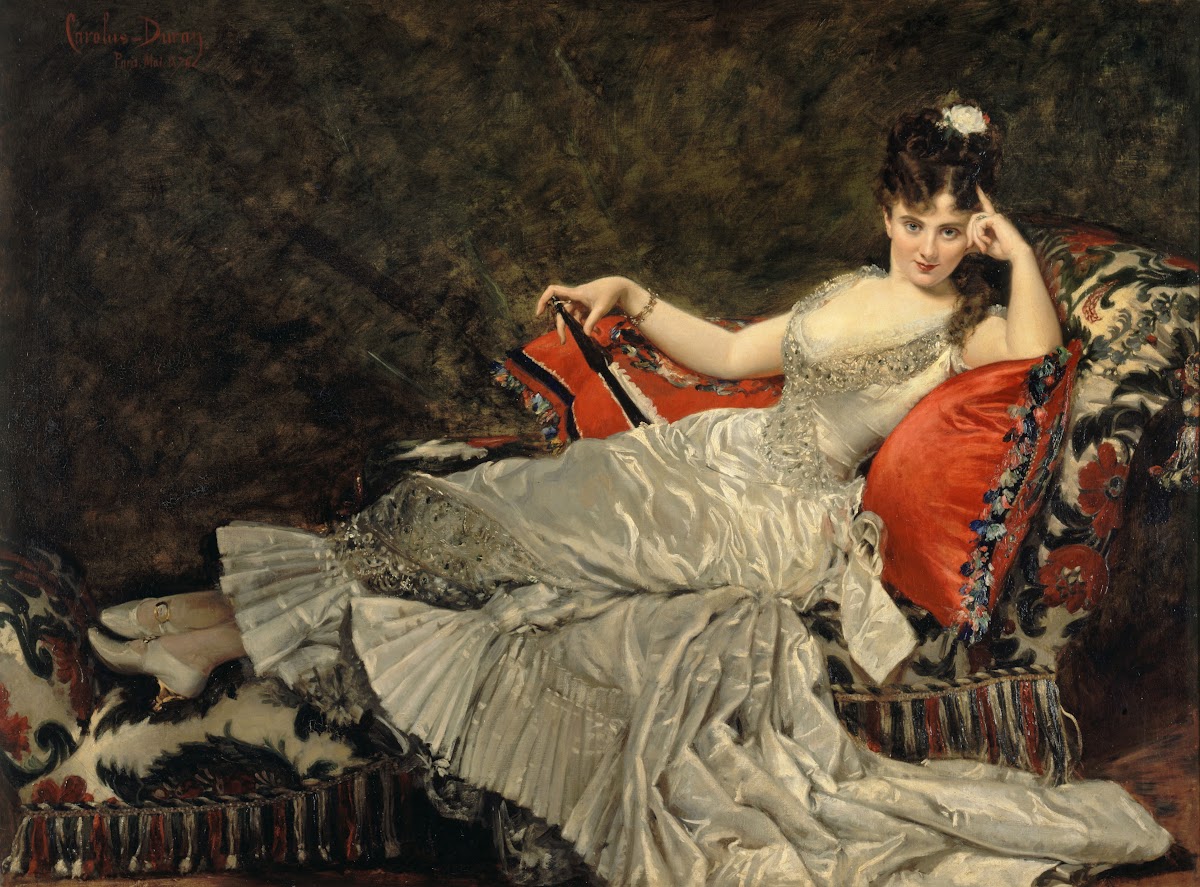 Portrait de Mademoiselle de Lancey 1876