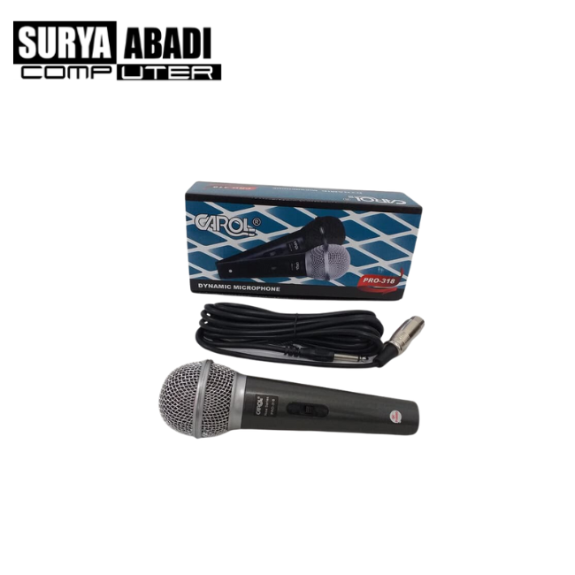 MIC KABEL CAROL PRO-318 DYNAMIC 