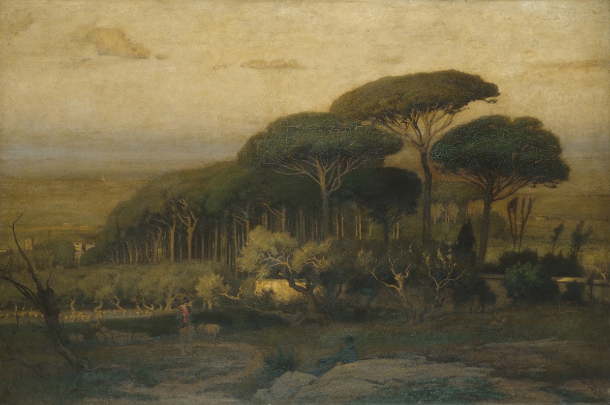 Pine Grove of the Barberini Villa 1876