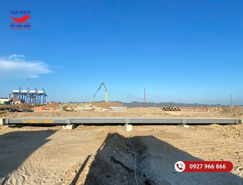Trạm cân 120 tấn tại KCN Nam Đình Vũ, Hải Phòng