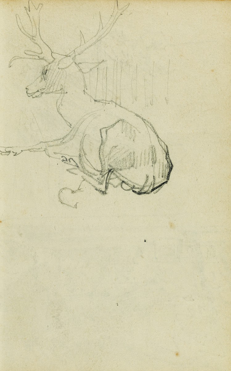 Seated Stag 1812   1814