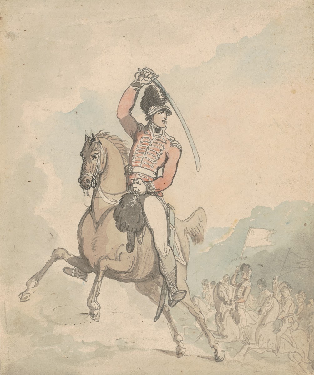 Officer of the guards ca 17801825