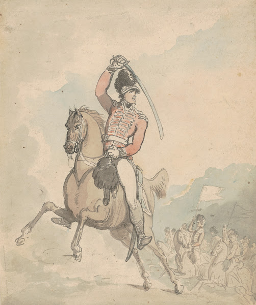 Officer of the guards ca 17801825