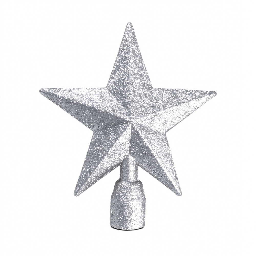 Decorative Christmas tree topper star, various sizes