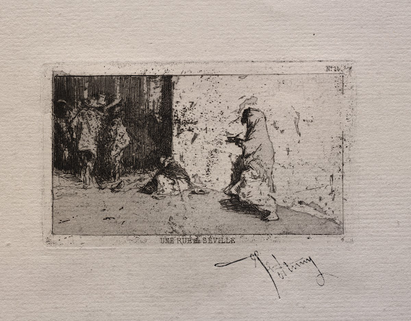 A Street in Seville c 1861