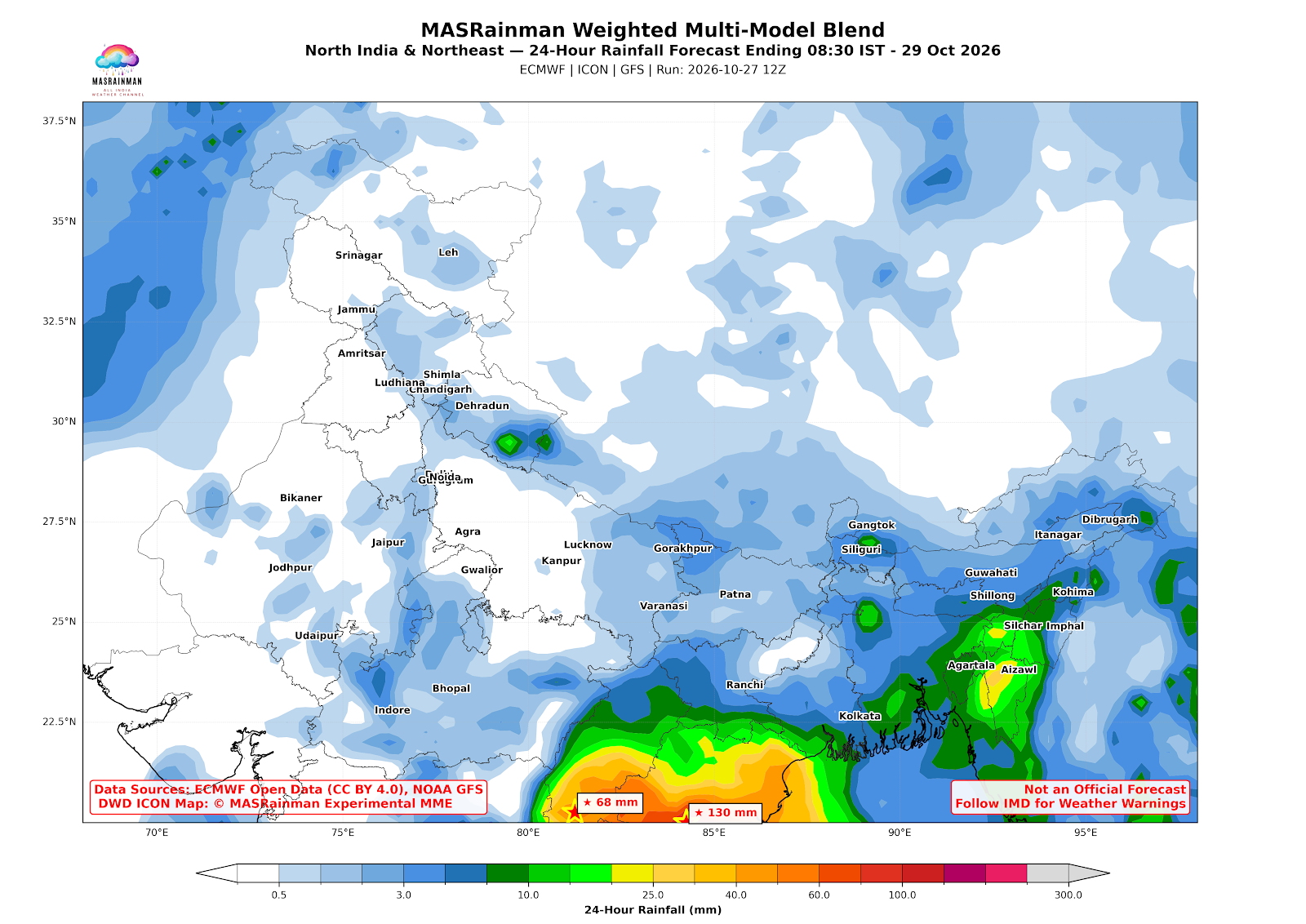 North India MME - MasRainMan Weather
