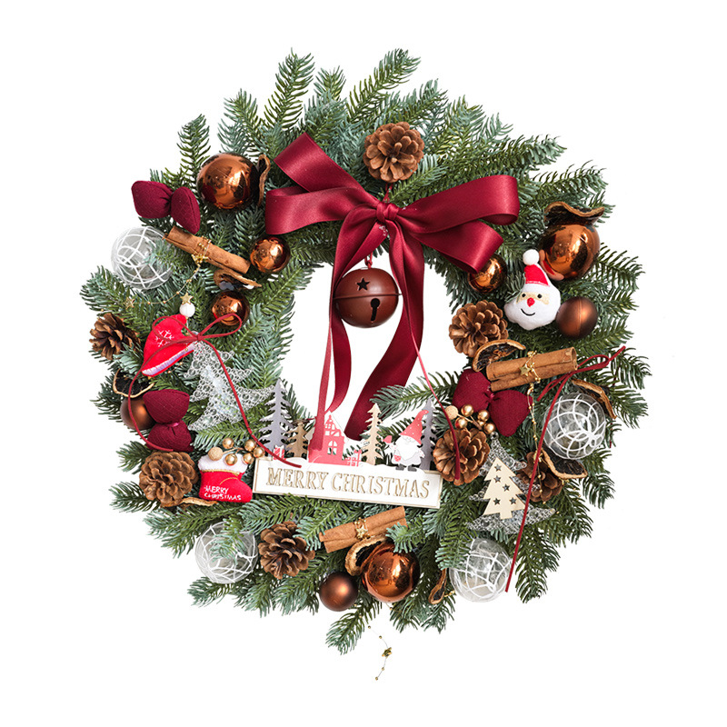 Decorative Christmas Wreath with Bells