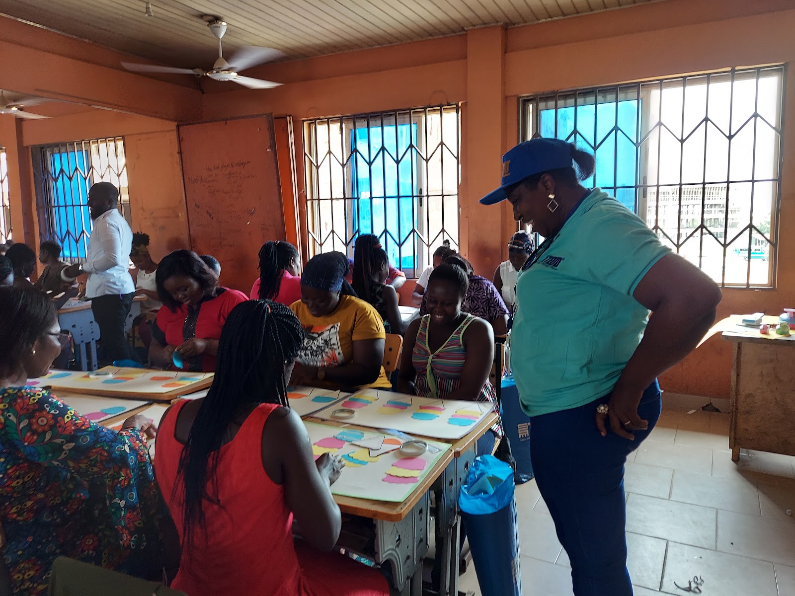 Ashanti Region educator training moment