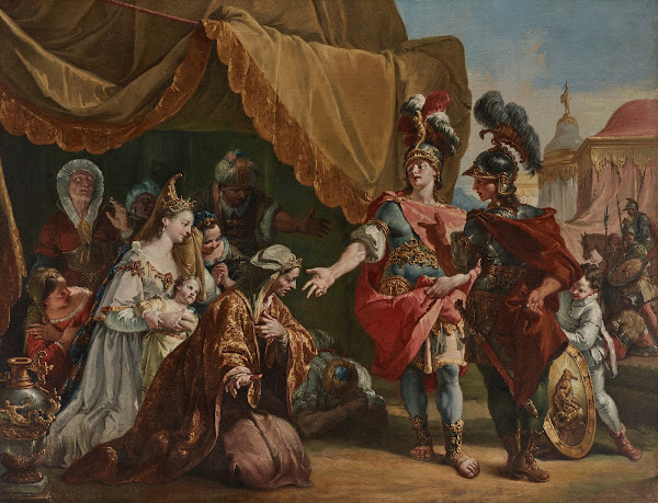 Family of Darius Before Alexander 1750