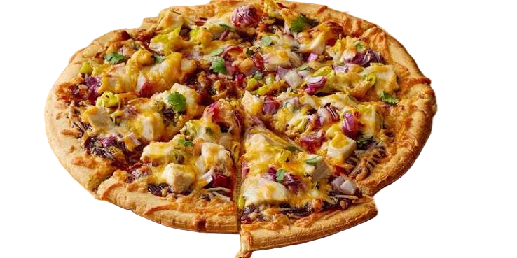 BBQ Chicken — Mixed peppers, onions, BBQ sauce & roast chicken