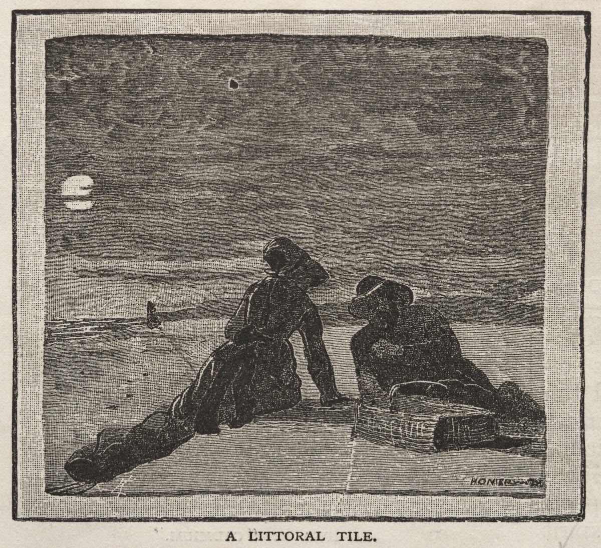 A Littoral Tile 1879