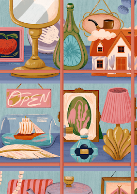 Cabinet of Curiosities A3 Artprint