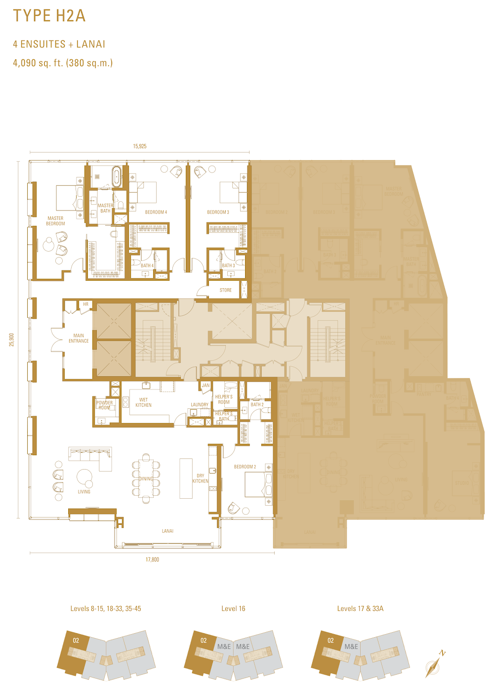 Pavilion Damansara Heights - Imperial Residence (RA) floor plan