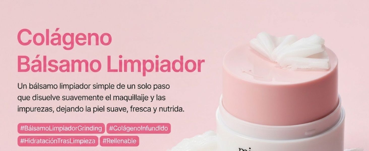 Mixsoon Collagen Cleansing Balm bálsamo limpiador coreano