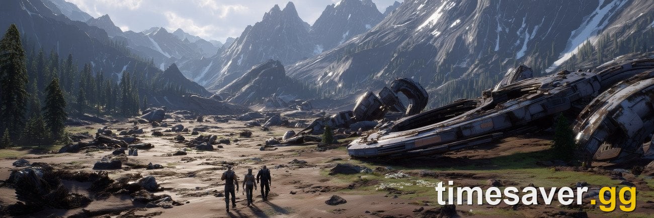 The Blue Gate valley — a mountainous ARC Raiders map with abandoned towns and an underground complex.
