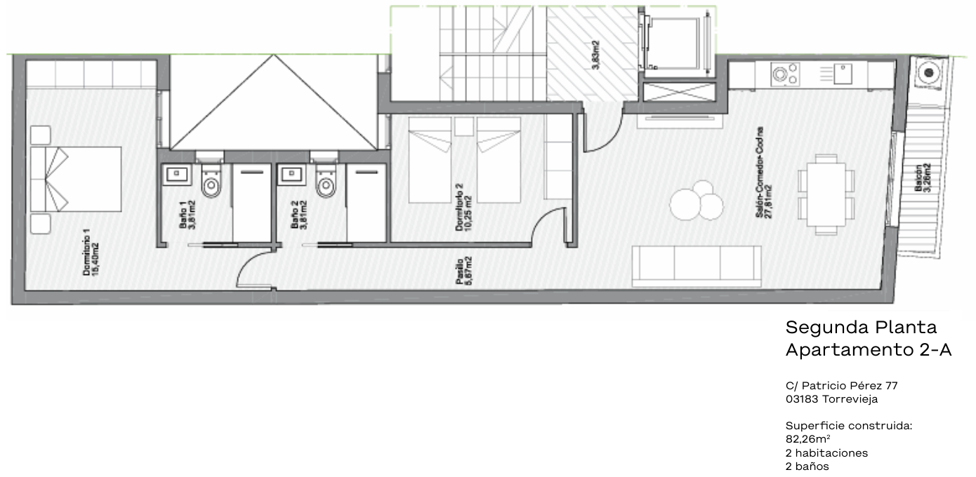 Second Floor 2A Blueprint