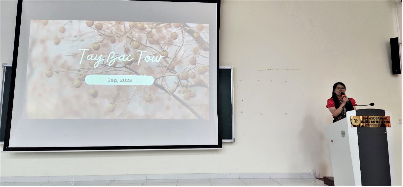 Giảng viên và sinh viên Bộ môn Địa lí tham gia giao lưu, chia sẻ chuyên môn và kết nối cộng đồng tại Trường Đại học Sư phạm Đà Nẵng