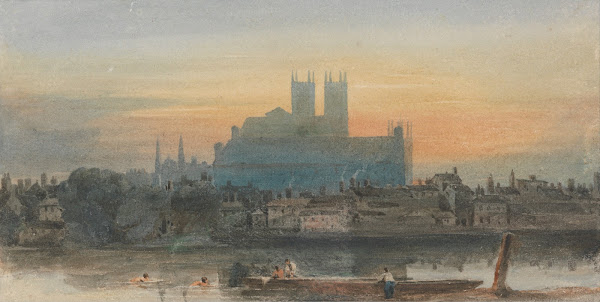 Westminster from Lambeth circa 1813