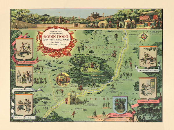 The adventures of Robin Hood and his merry men from tales of Sherwood Forest 195