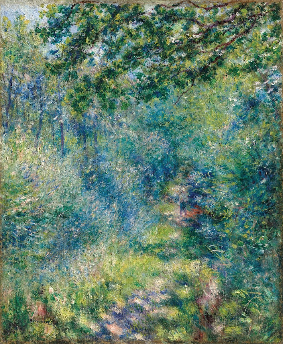 Sentier dans le bois 1874 1877
