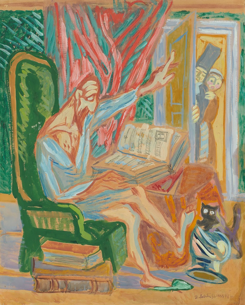 Don Quixote in an armchair 1934
