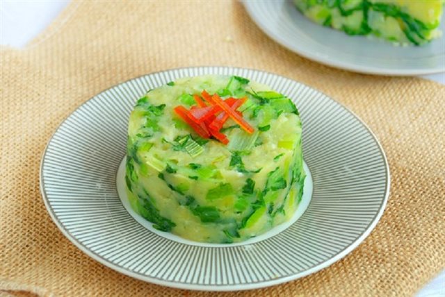 Khoai Tây Nghiền Xào Cải Bẹ Xanh