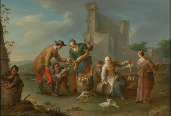 Market scene