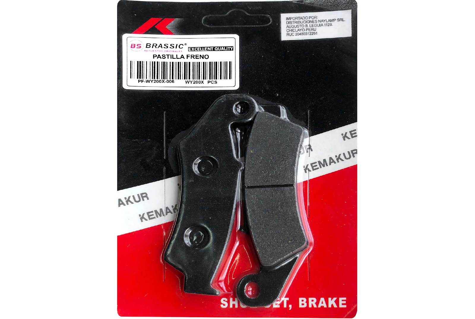  PASTILLA FRENO XL200 6