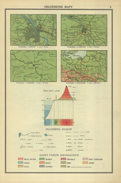Objaśnienie mapy 1931