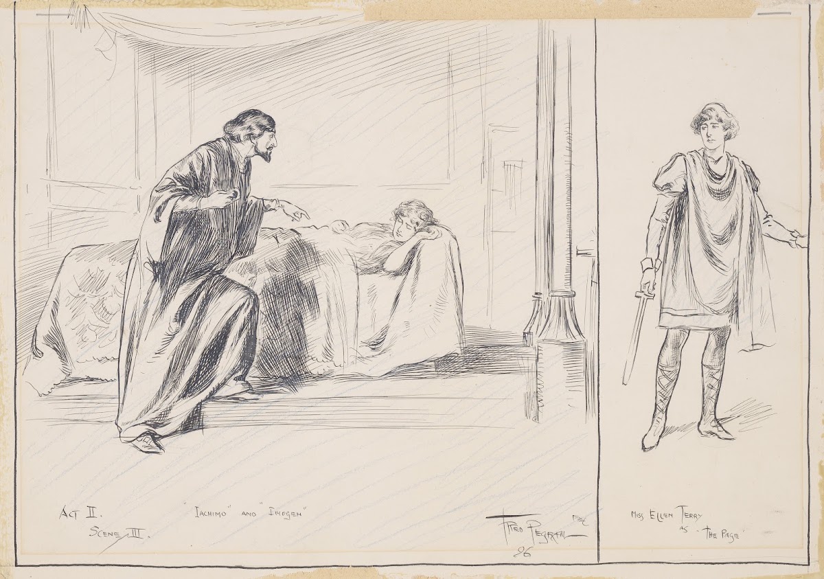 Scenes from Cymbeline at the Lyceum 2 1896