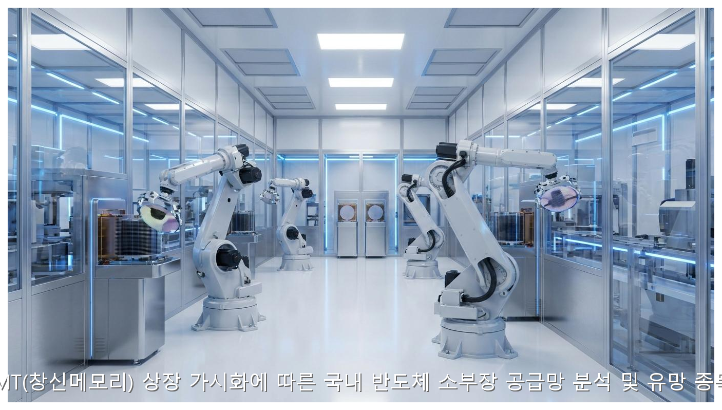 중국 CXMT(창신메모리) 상장 가시화에 따른 국내 반도체 소부장 공급망 분석 및 유망 종목 리포트 핵심 안내 및 분석 인포그래픽 (4)