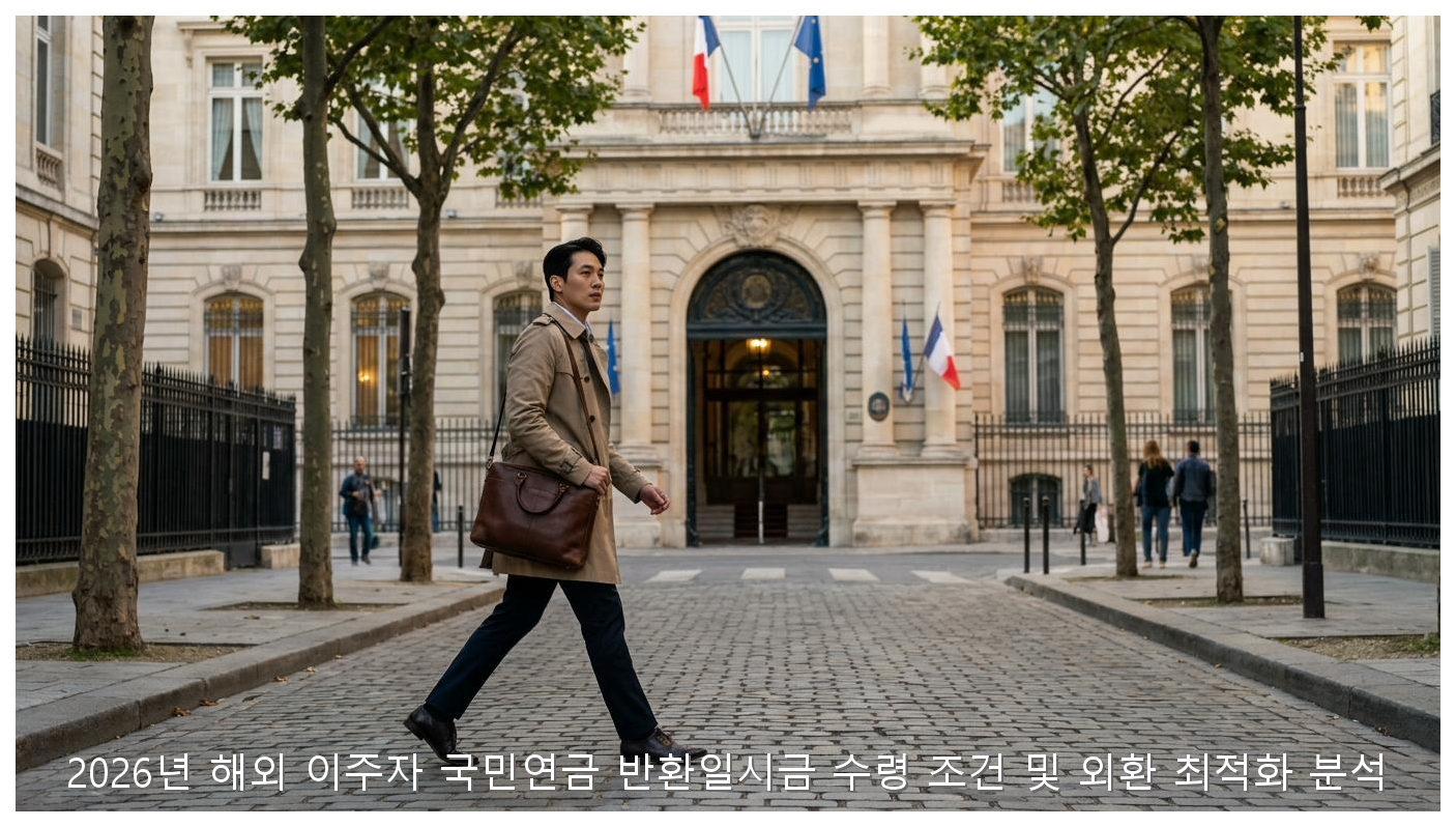 2026년 해외 이주자 국민연금 반환일시금 수령 조건 및 외환 최적화 분석 핵심 안내 및 분석 인포그래픽 (7)