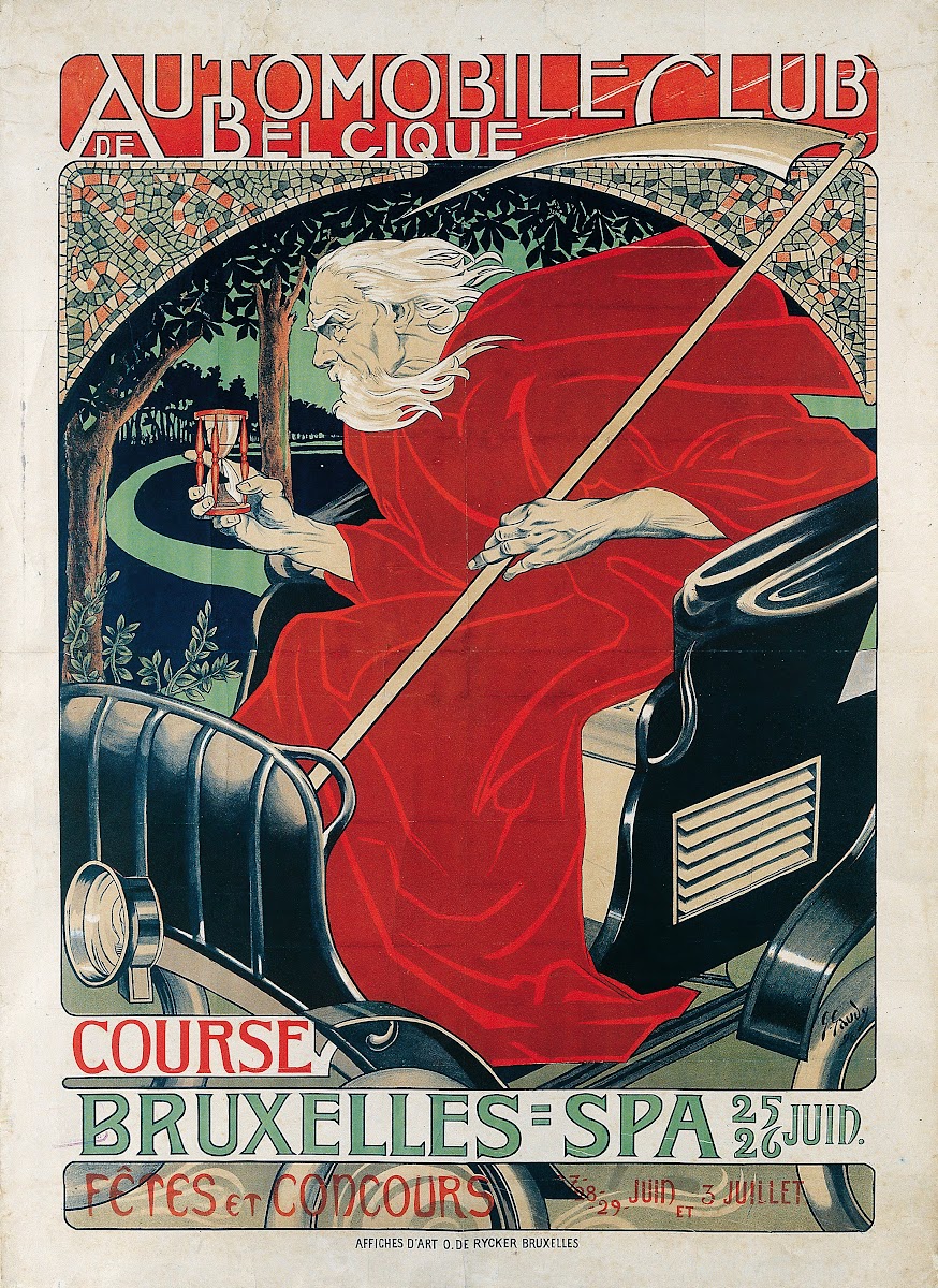 Automobile Club Belgique Course Bruxelles  Spa 1898