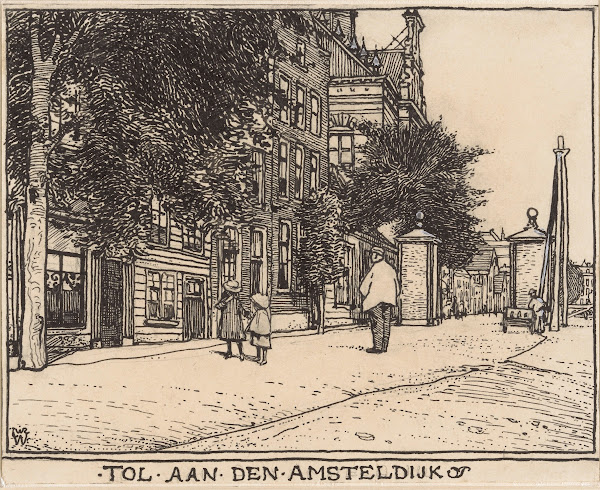 Tol aan den Amsteldijk te Amsterdam 20th century