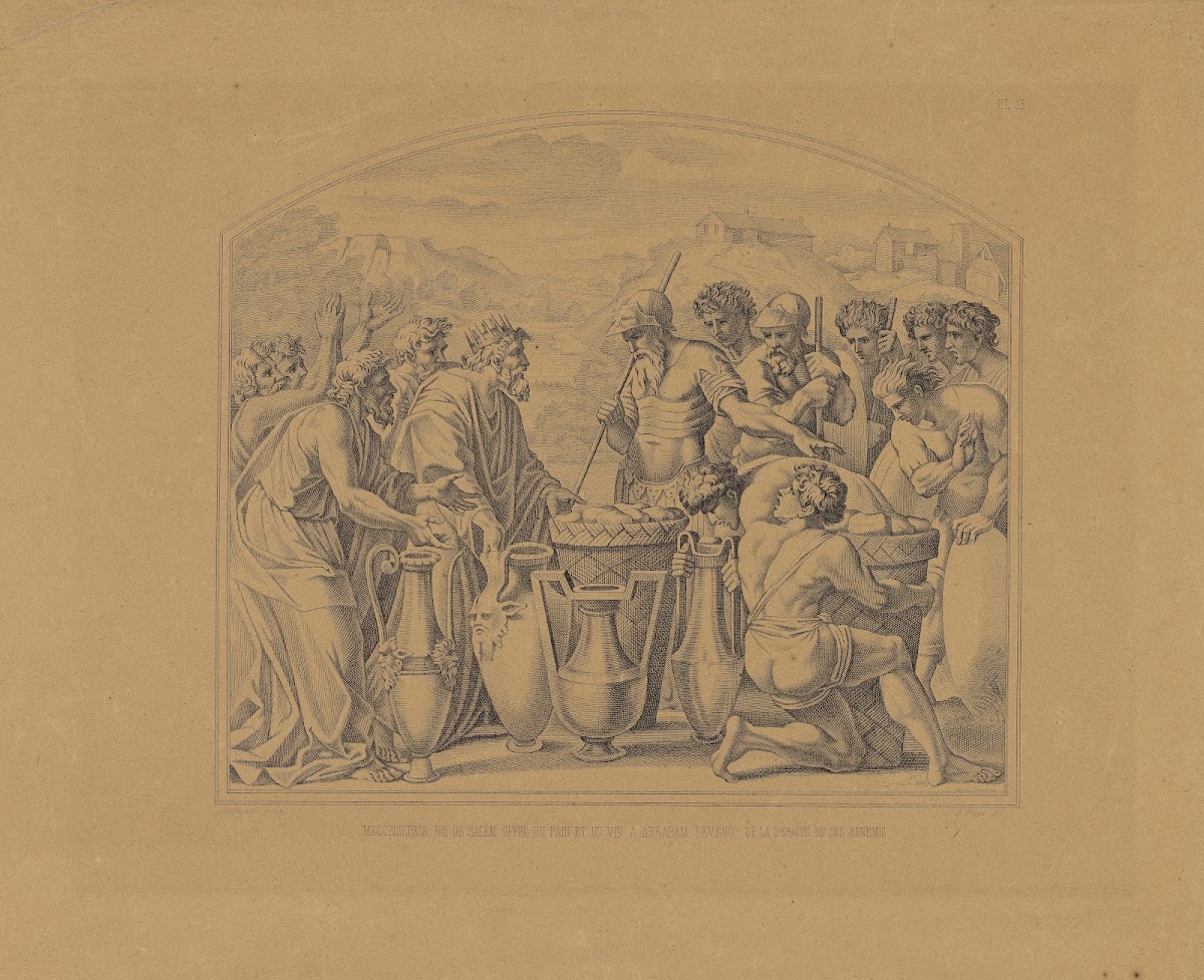 Abrahams Meeting With Melchizedek 1844