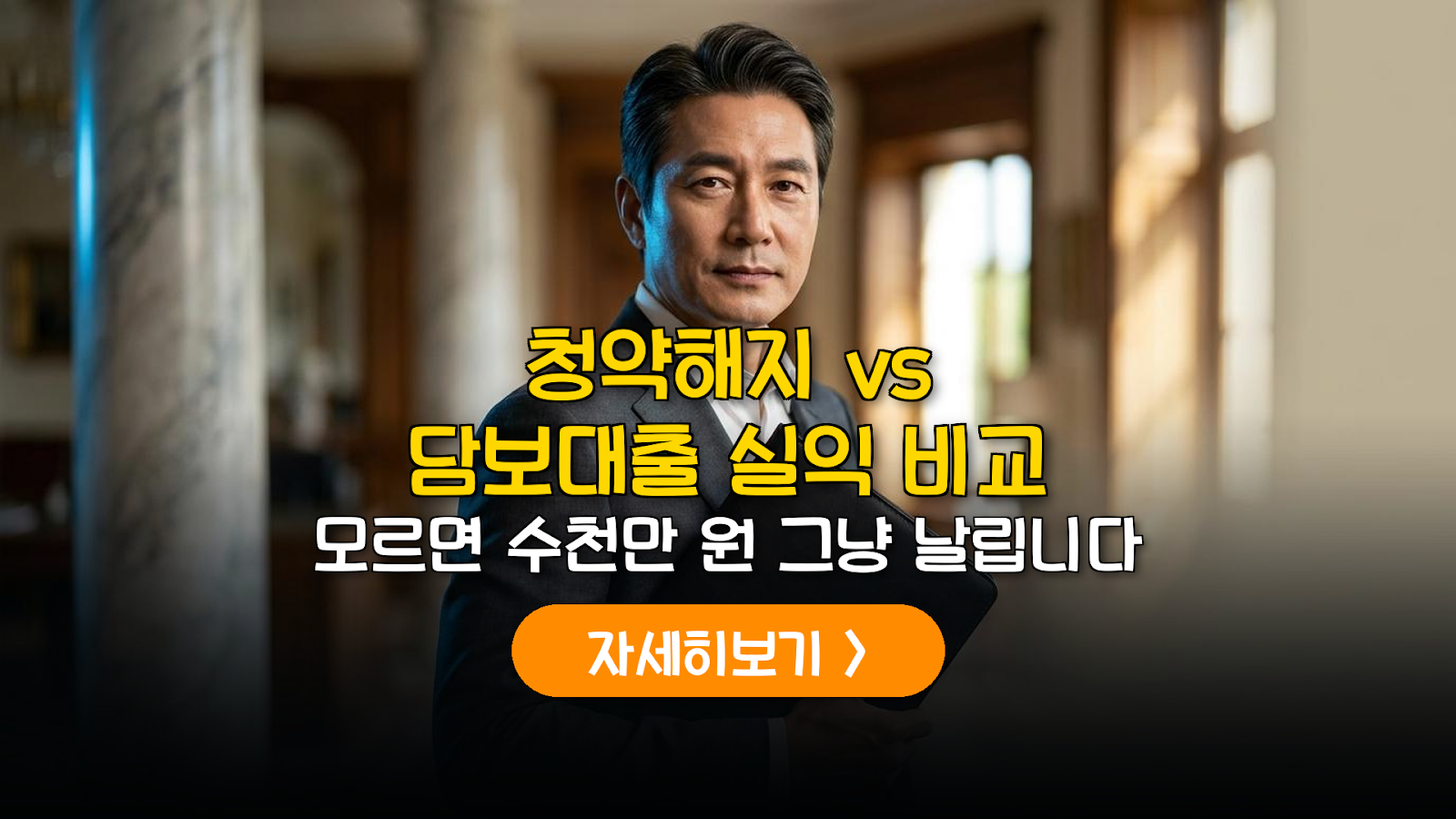 고령자 공공분양: 청약해지 vs 담보대출 실익