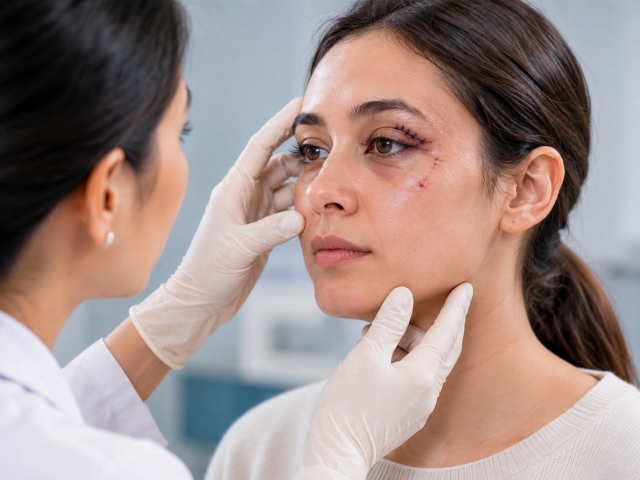 Eyelid trauma reconstruction at Dayal Eye Centre