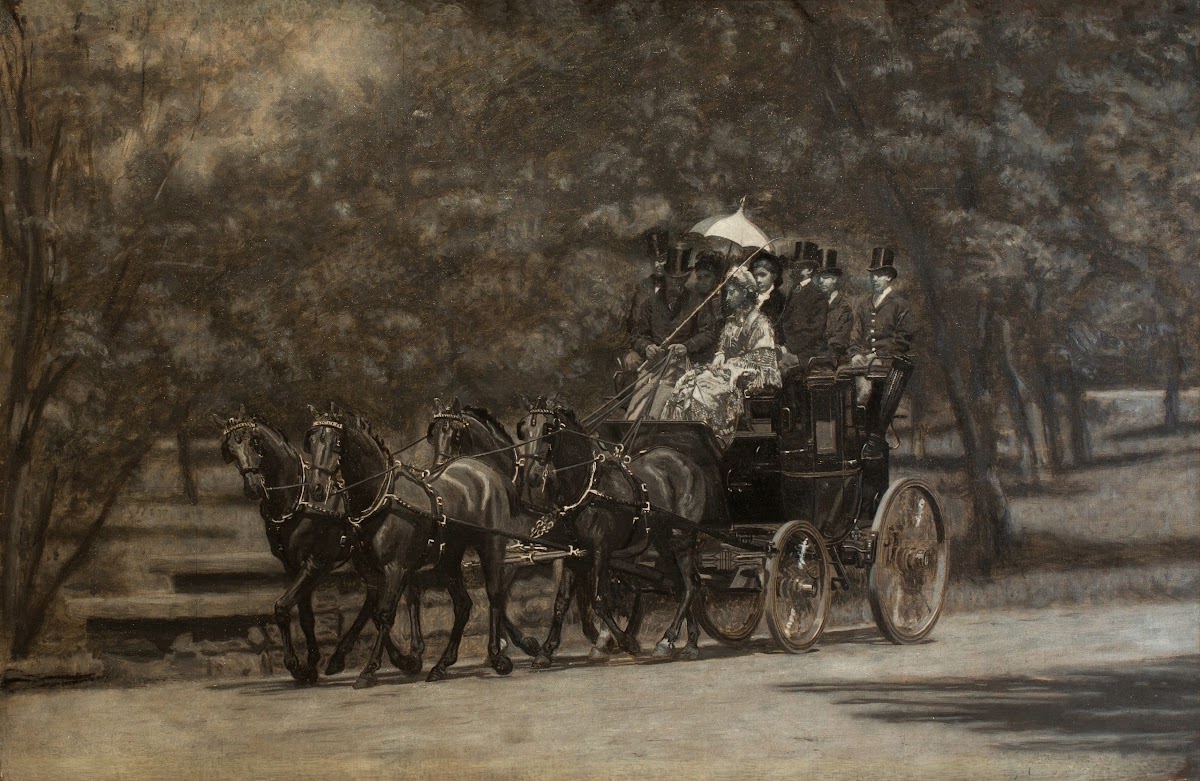 The Fairman Rogers Four In Hand A May Morning in the Park 1899