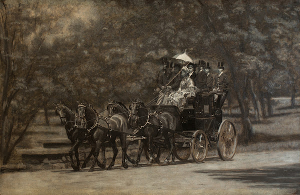 The Fairman Rogers Four In Hand A May Morning in the Park 1899